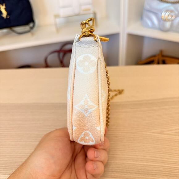 Louis Vuitton Monogram Giant By The Pool Multi Pochette Accessories Brume Small - Picture 4 of 11